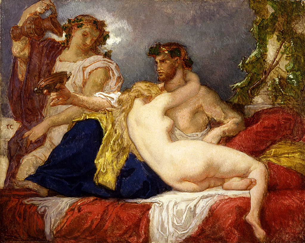 Horace And Lydia by Thomas Couture, 1843